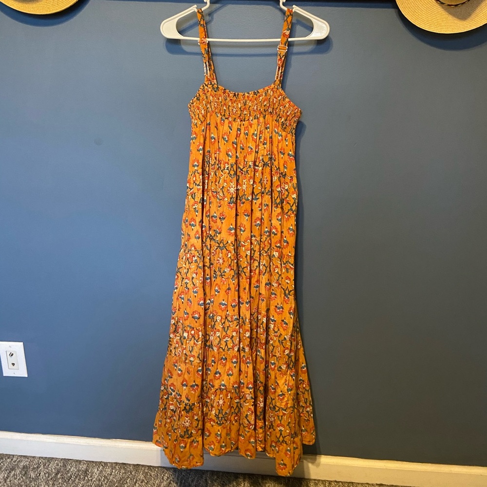 Boho Cotton Maxi Dress